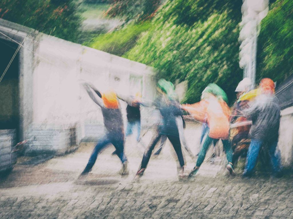 Fanfare de la Liberté de Salins en action